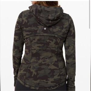 Lululemon Hooded Define Jacket Incognito Camo Gator Green ICMI LW4BCJS